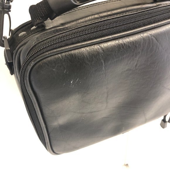 Vintage Memorex Black Electronic Storage Bag Padded‎ Excellent Condition - Picture 4 of 11